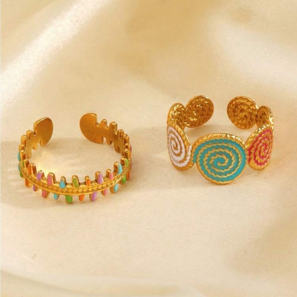 Boho Rings set S966